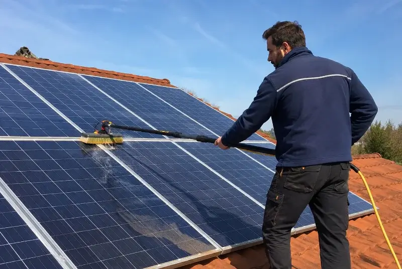 Nettoyage et entretien de panneaux solaires à Sainghin-en-Weppes
